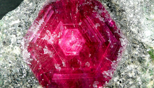 Ruby crystal