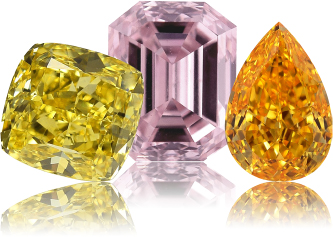 Colored diamonds