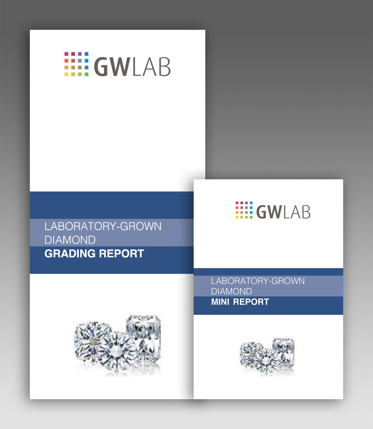 GWLAB Laboratory-Grown Diamond Grading Report - Outer Cover